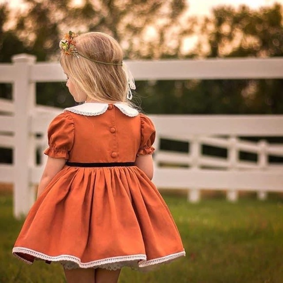 🔴SOLD🔴 [Size5] The Paper Doll Clothing iconic “Pumpkin Dress” - Picture 7 of 11